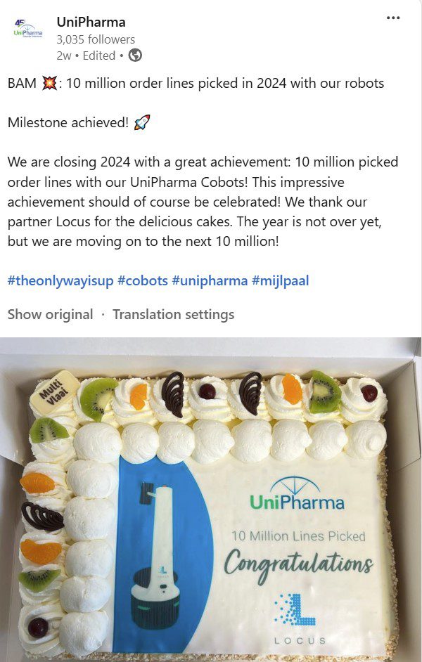 UniPharma social post