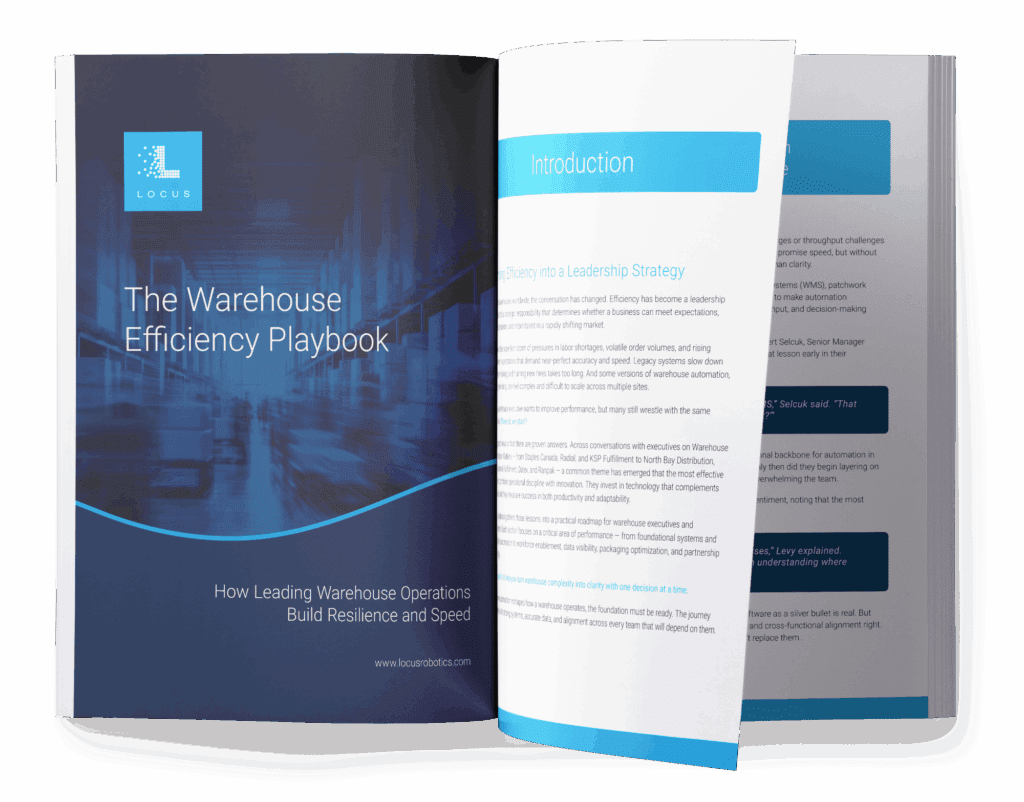 Warehouse Efficiency Playbook Cover