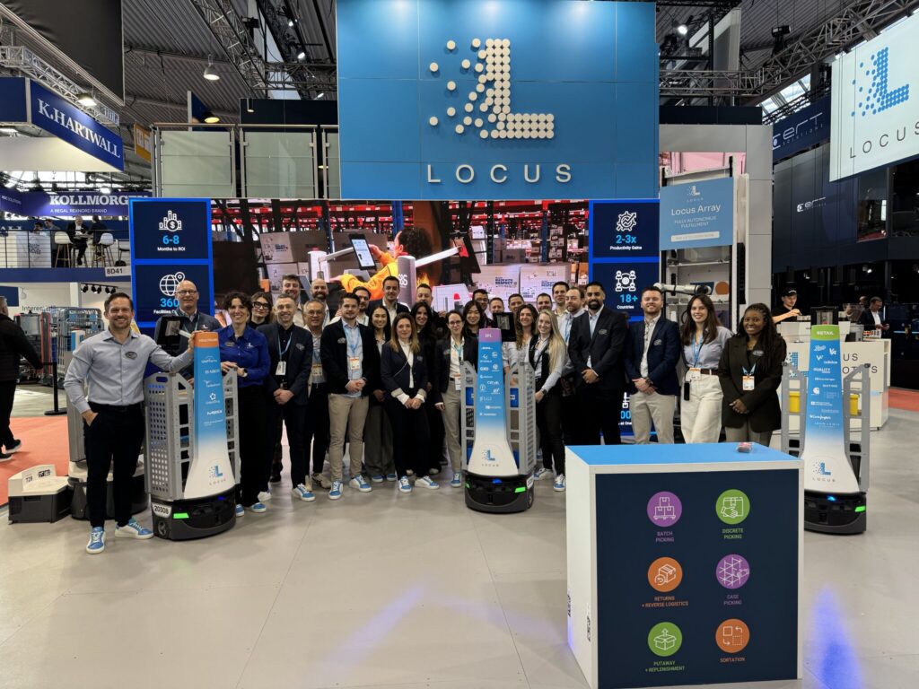 Locus Robotics team at LogiMat 2026