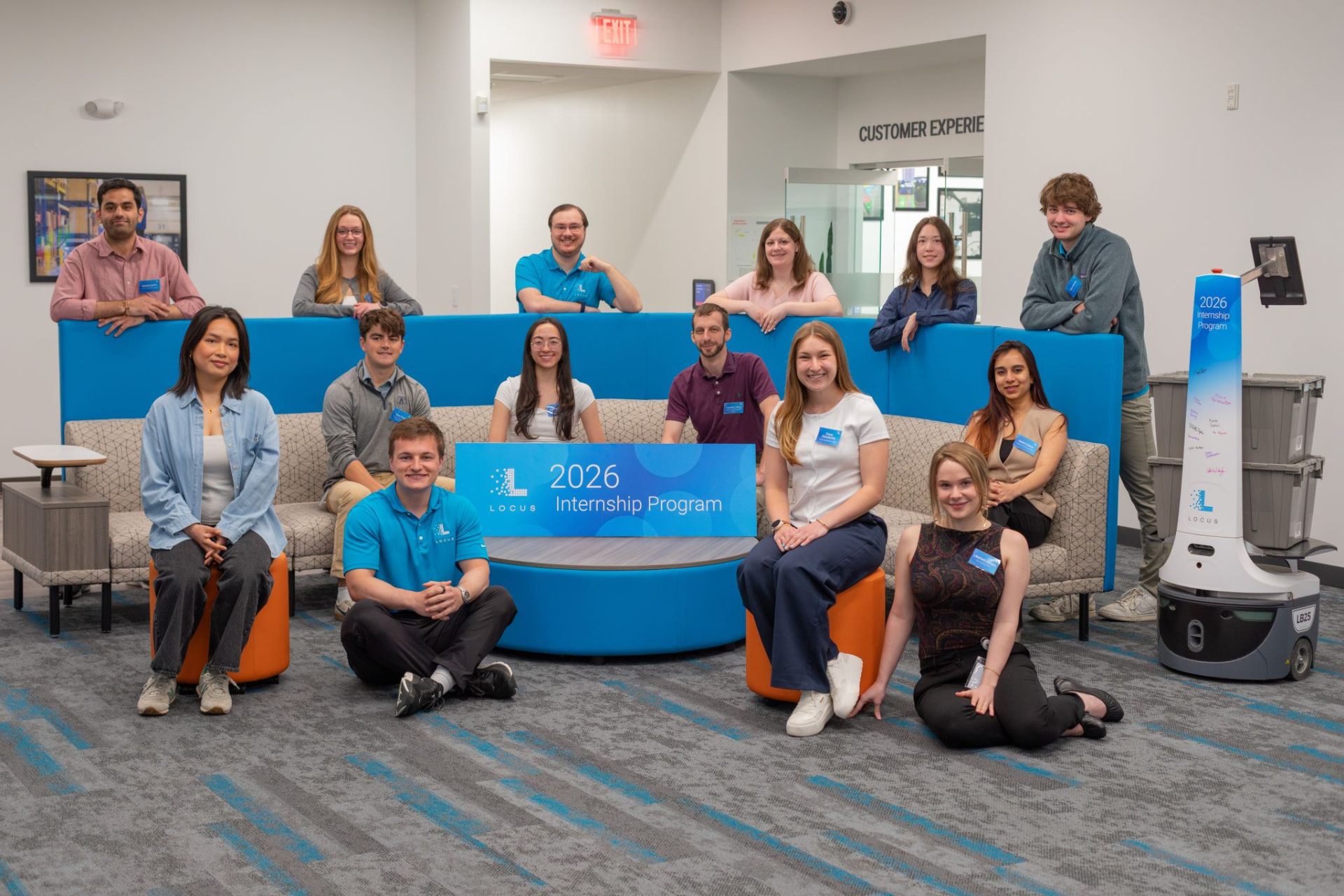 Locus Robotics 2026 interns and co-op students