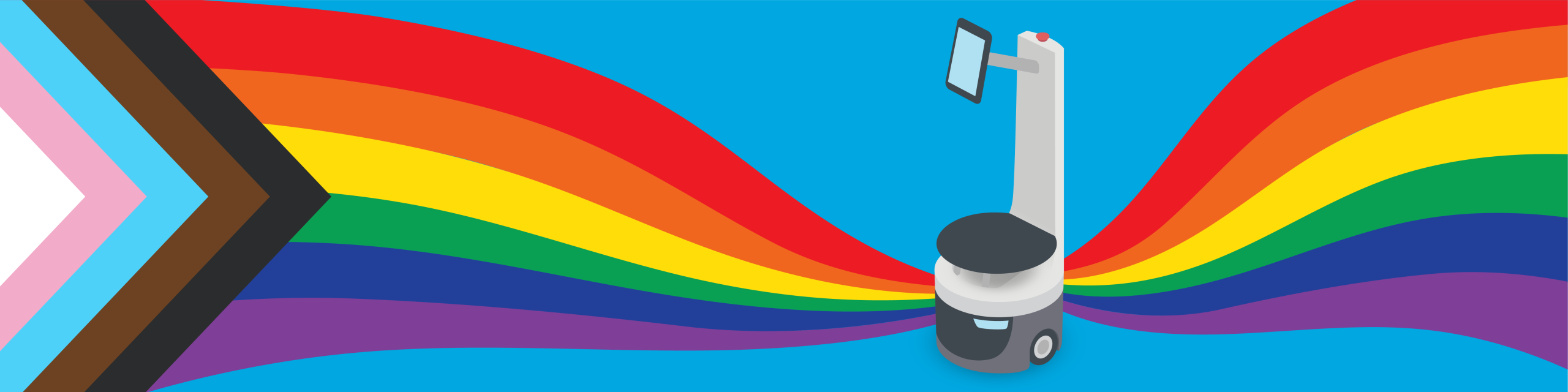 Locus Robotics celebrating Pride