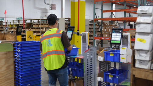 Locus Robotics Kimball Midwest Putaway Induction with Locus Origin