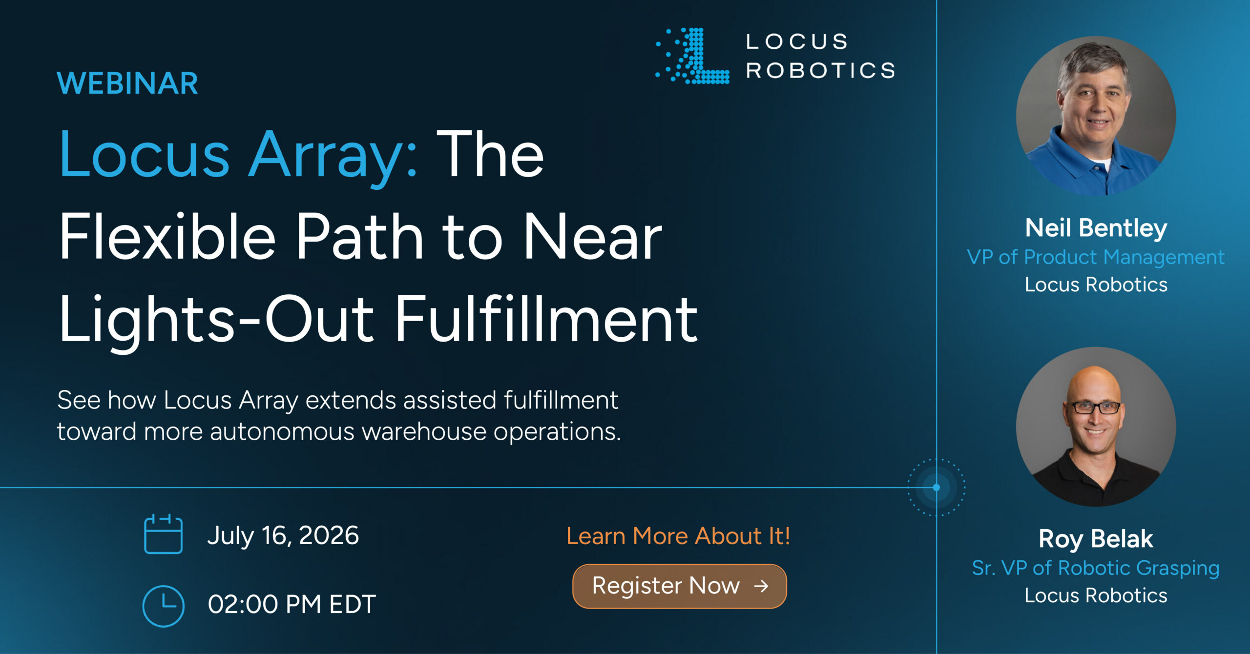 Locus Array Sept 2026 Webinar