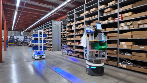 Locus Robotics Locus Origin Locus Vector in a Warehouse