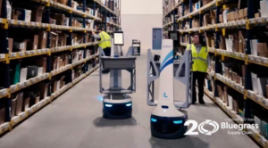 Bluegrass Supply Chain deploys Locus Robotics AMRs in their warehouse