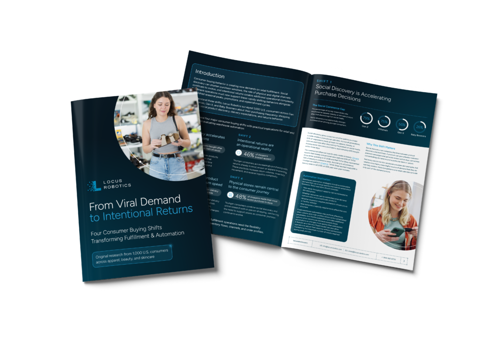 Cover and interior of the From Viral Demand to Intentional Returns Survey report