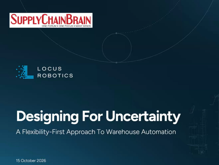 Locus Robotics SCB October 2026 Cover